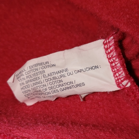 3/$20 Gap Stretch Pink & Orange Logo Hoodie Medium - Picture 5 of 5